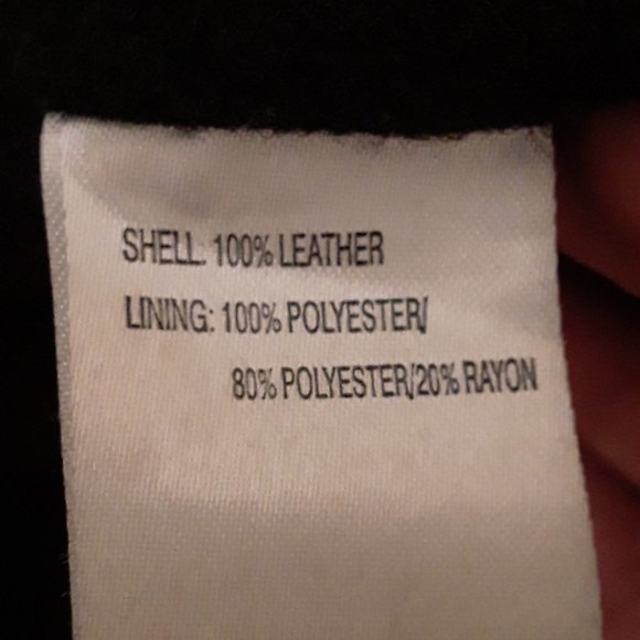 Vintage Calvin Klien Genuine Leather Jacket size XXL - Picture 7 of 7